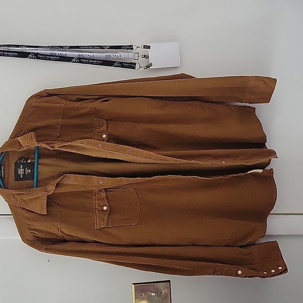 Mens H&M L.O.O.G. size XL light brown